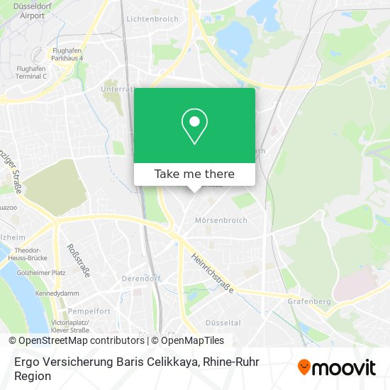 Ergo Versicherung Baris Celikkaya map