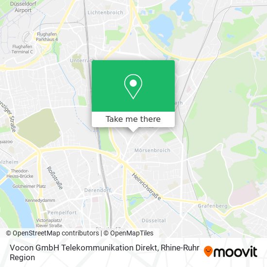 Vocon GmbH Telekommunikation Direkt map