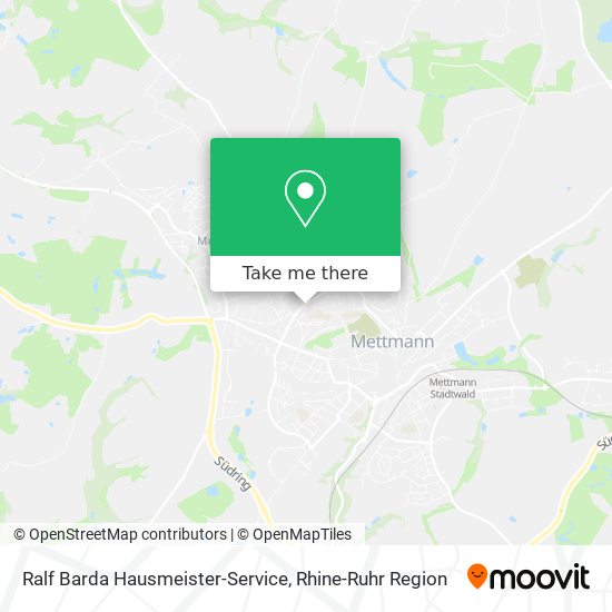 Ralf Barda Hausmeister-Service map
