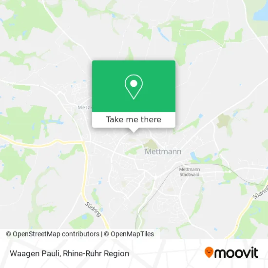 Карта Waagen Pauli