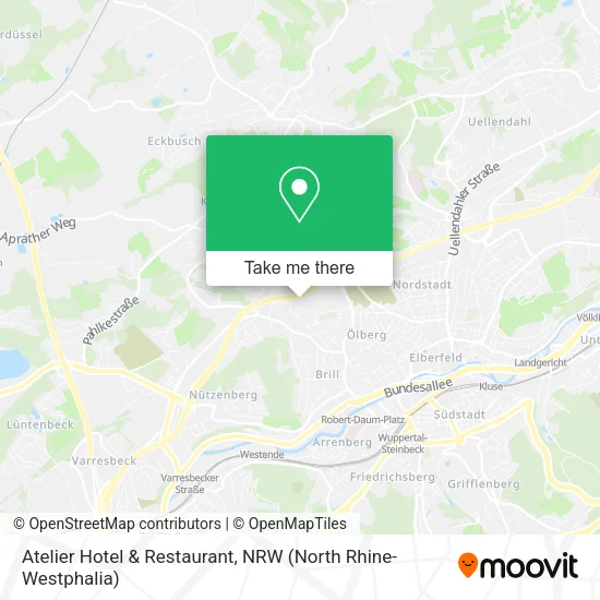 Карта Atelier Hotel & Restaurant