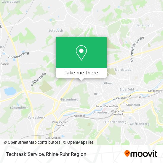 Techtask Service map