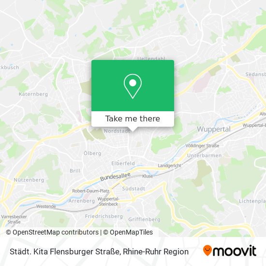 Städt. Kita Flensburger Straße map