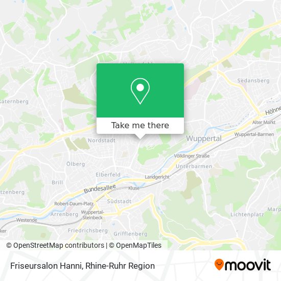 Friseursalon Hanni map