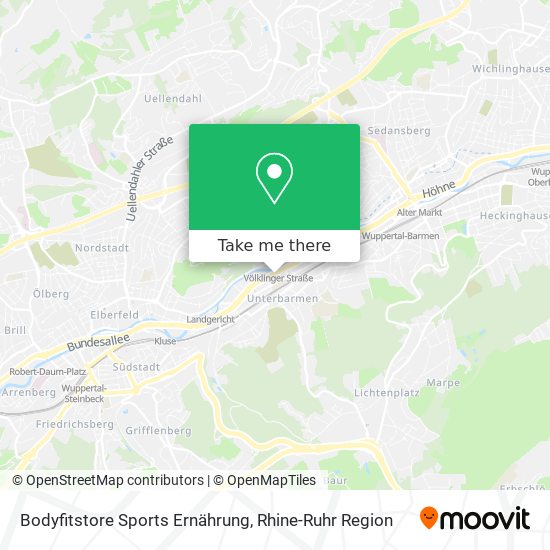 Bodyfitstore Sports Ernährung map