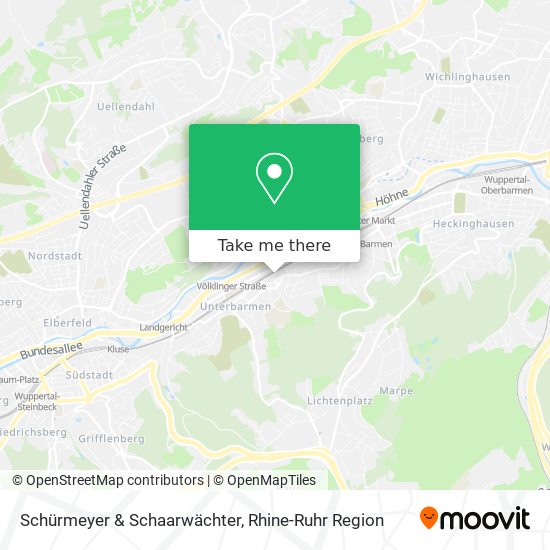 Schürmeyer & Schaarwächter map