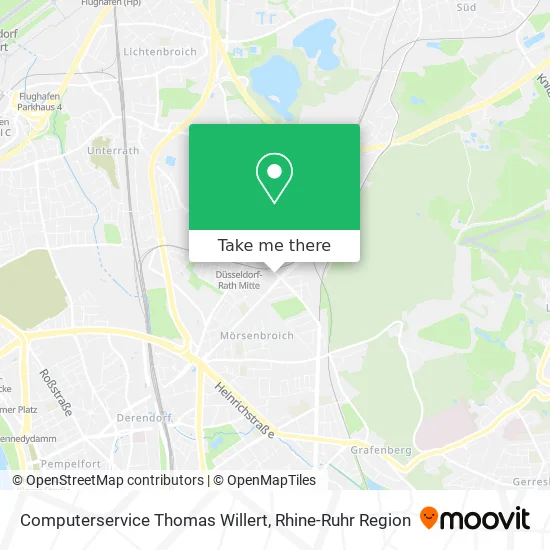 Карта Computerservice Thomas Willert