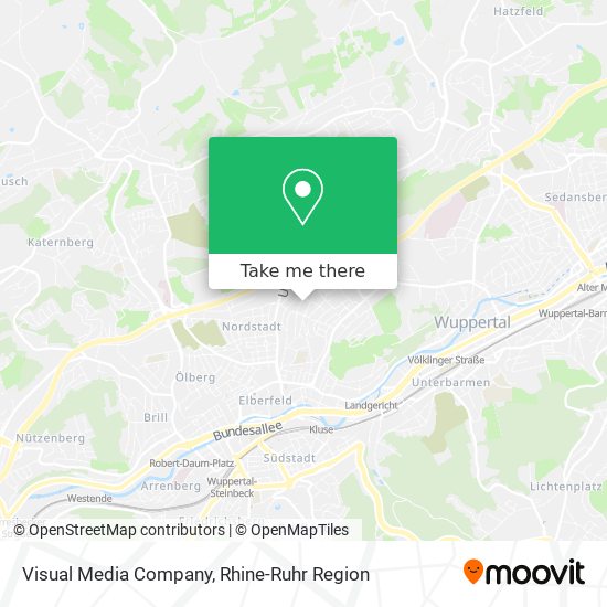 Visual Media Company map