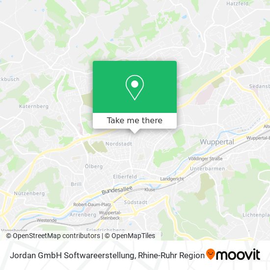 Jordan GmbH Softwareerstellung map