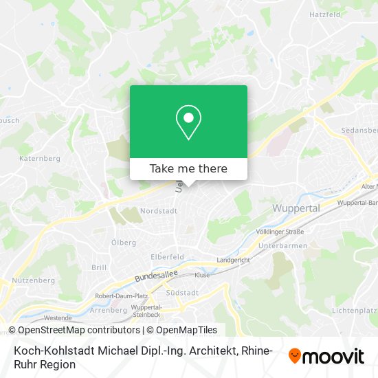 Карта Koch-Kohlstadt Michael Dipl.-Ing. Architekt