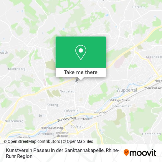 Карта Kunstverein Passau in der Sanktannakapelle