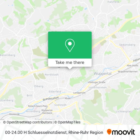 00-24.00 H Schluesselnotdienst map