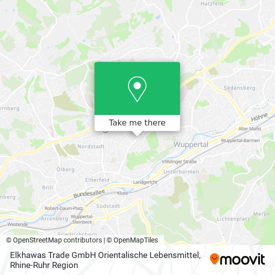 Elkhawas Trade GmbH Orientalische Lebensmittel map