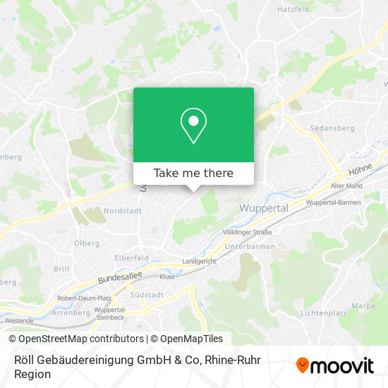 Карта Röll Gebäudereinigung GmbH & Co