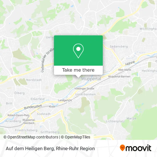 Auf dem Heiligen Berg map