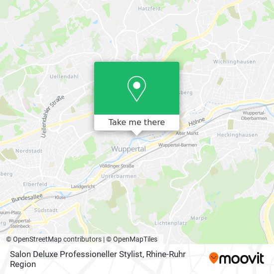 Salon Deluxe Professioneller Stylist map
