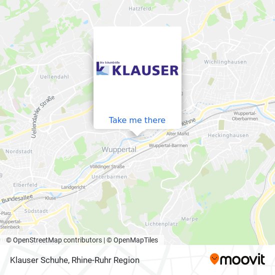 Klauser Schuhe map