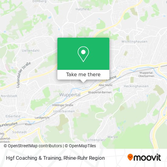 Hgf Coaching & Training map