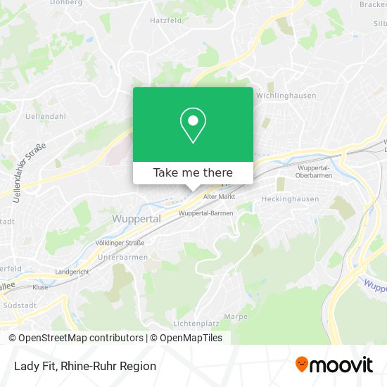 Lady Fit map