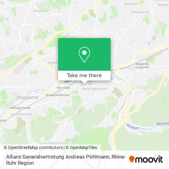Allianz Generalvertretung Andreas Pöhlmann map
