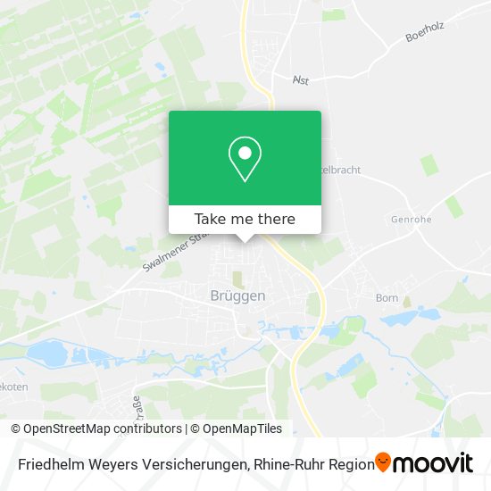 Friedhelm Weyers Versicherungen map