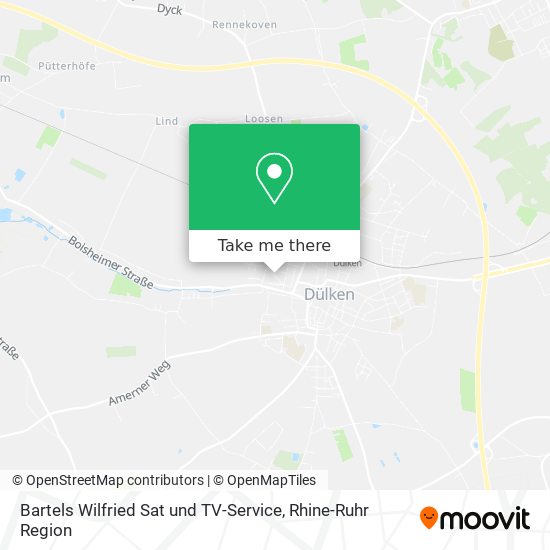 Bartels Wilfried Sat und TV-Service map