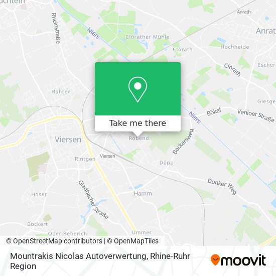 Карта Mountrakis Nicolas Autoverwertung