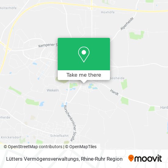 Lütters Vermögensverwaltungs map