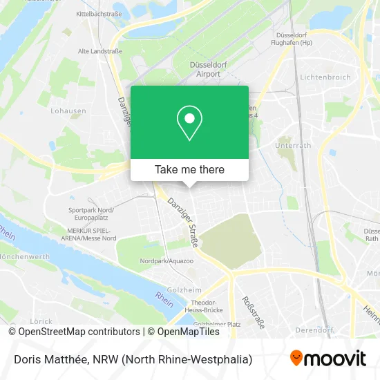 Карта Doris Matthée