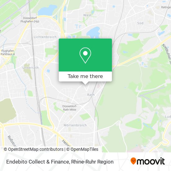 Endebito Collect & Finance map