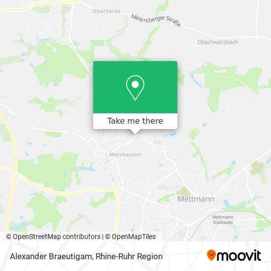 Alexander Braeutigam map