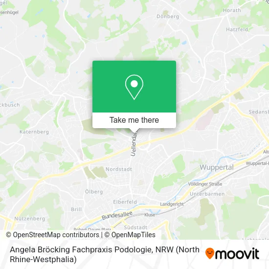 Карта Angela Bröcking Fachpraxis Podologie