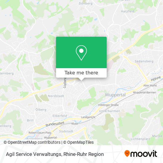 Agil Service Verwaltungs map