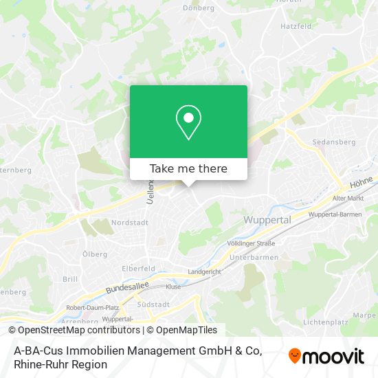 A-BA-Cus Immobilien Management GmbH & Co map