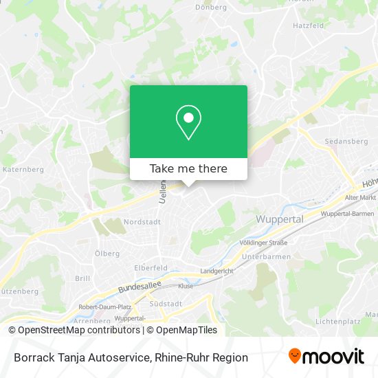 Карта Borrack Tanja Autoservice