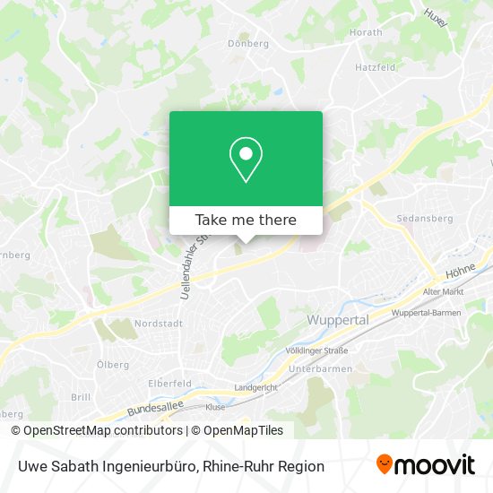 Uwe Sabath Ingenieurbüro map