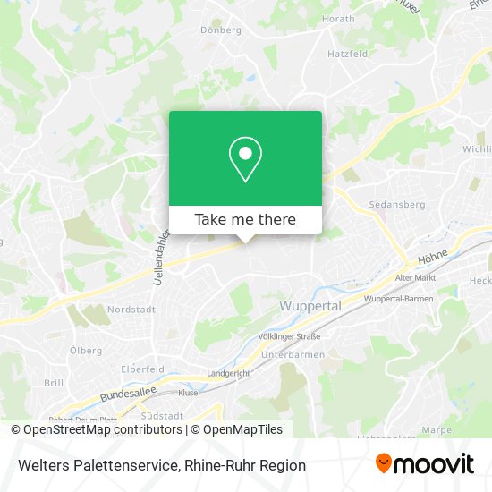 Welters Palettenservice map