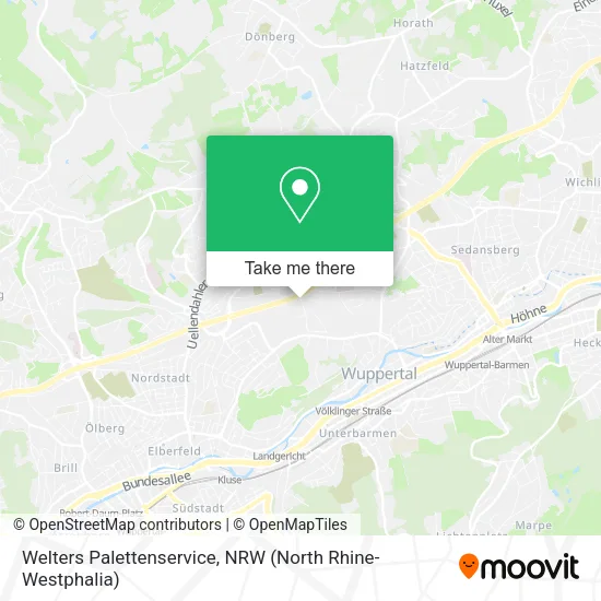 Welters Palettenservice map