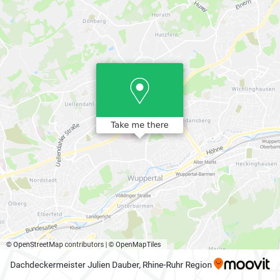 Dachdeckermeister Julien Dauber map