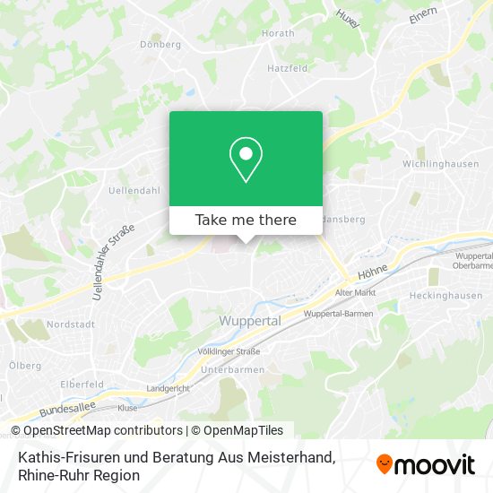 Kathis-Frisuren und Beratung Aus Meisterhand map