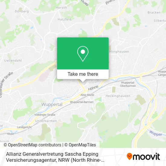 Карта Allianz Generalvertretung Sascha Epping Versicherungsagentur