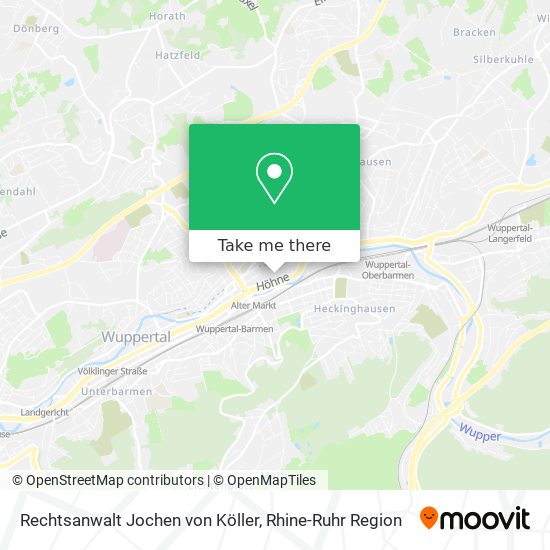 Rechtsanwalt Jochen von Köller map