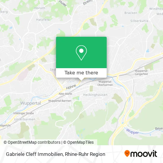 Gabriele Cleff Immobilien map