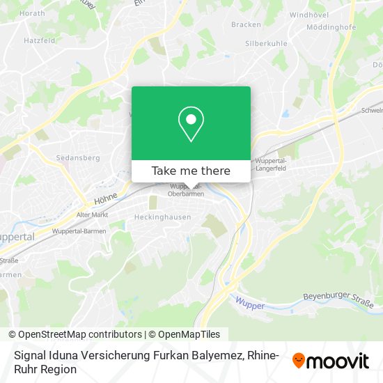 Signal Iduna Versicherung Furkan Balyemez map
