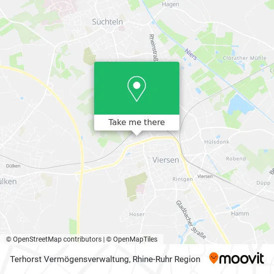 Карта Terhorst Vermögensverwaltung