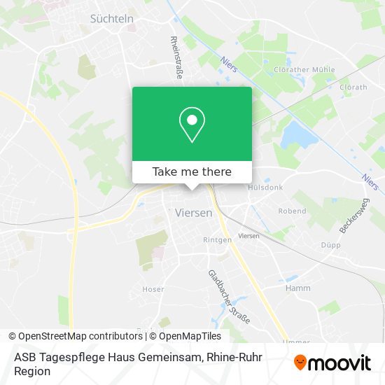 ASB Tagespflege Haus Gemeinsam map