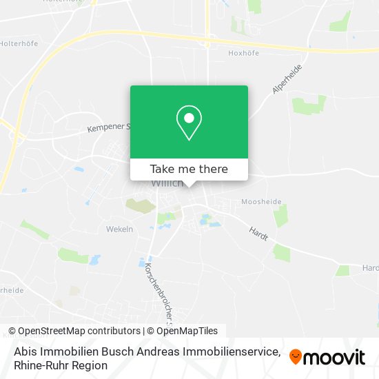 Abis Immobilien Busch Andreas Immobilienservice map