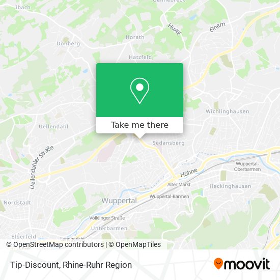 Tip-Discount map
