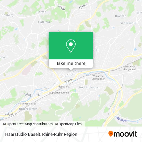 Haarstudio Baselt map