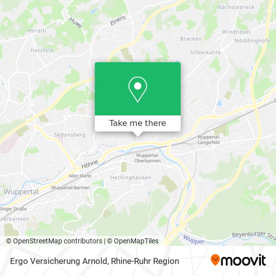 Ergo Versicherung Arnold map
